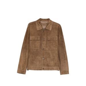 Santoro Brown Jackets - Leather Jackets Men